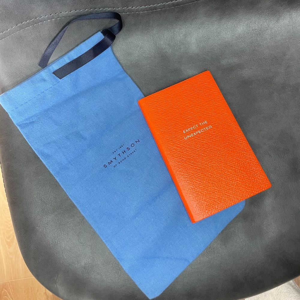 Smythson Panama Notebook -  Expect The Unexpected